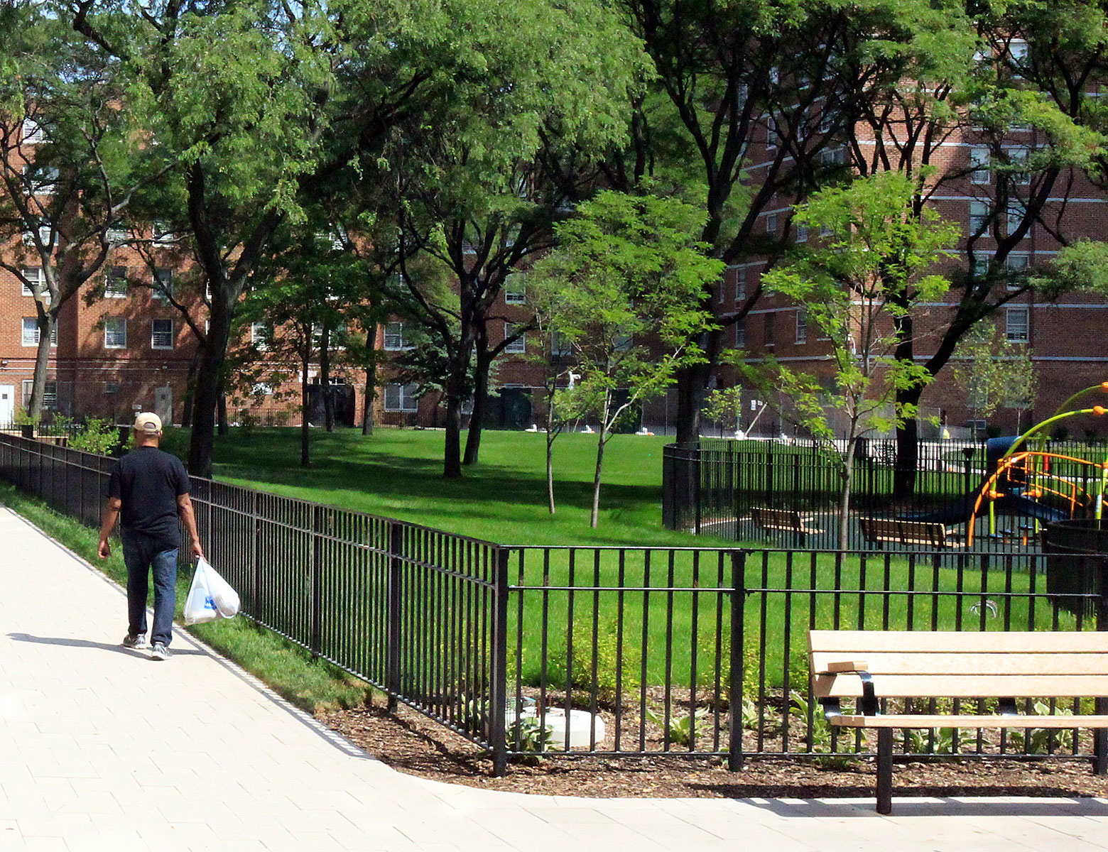 Stevenson Square path