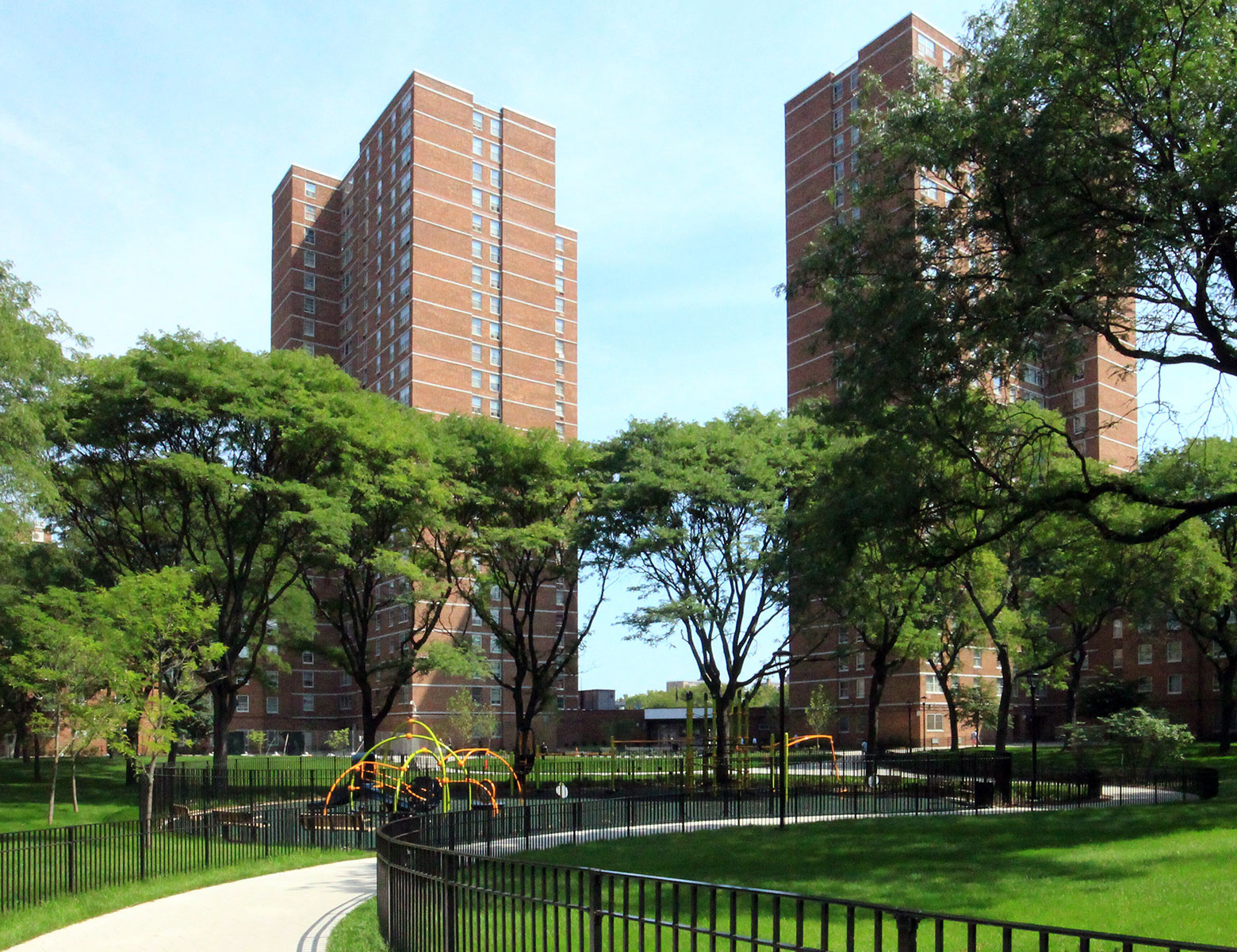 Stevenson Commons pathway